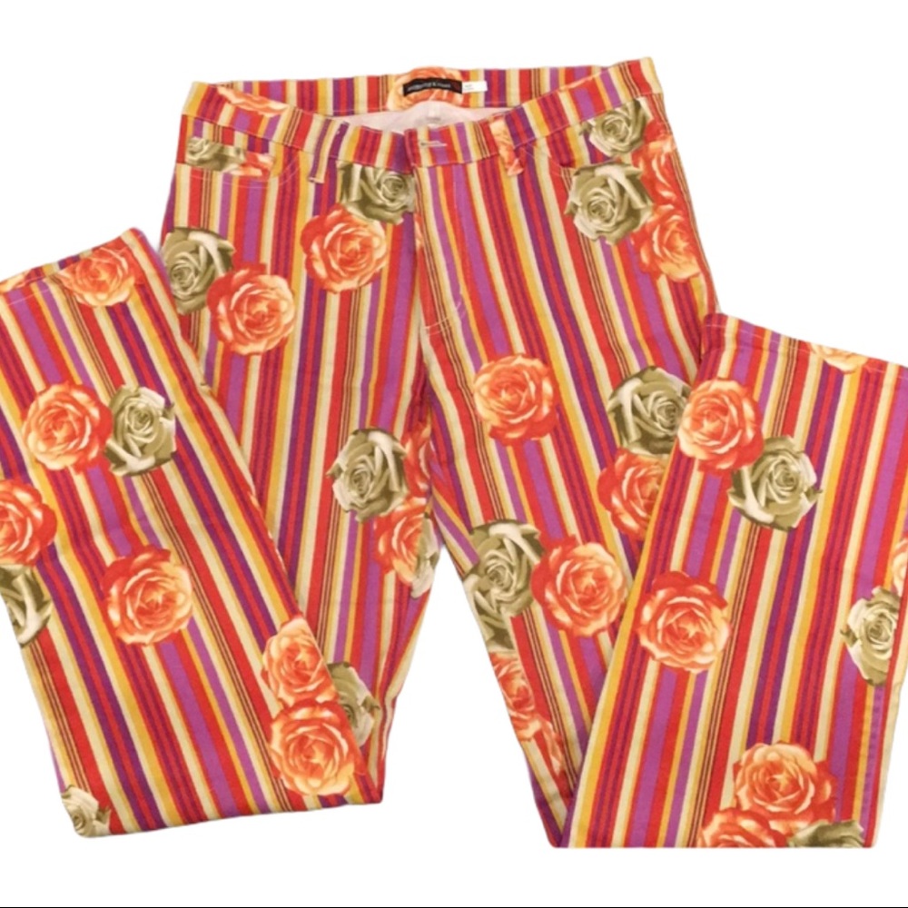 Fun fresh 😁 Striped ‘70’s Style pants